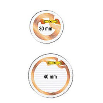 13.56MHz Frequency HF RFID Smart Tags Round Multi Detection SLI Compliance