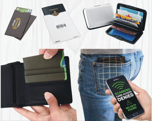 Печать на заказ ПВХ RFID и NFC Блокирующая карта 0,86 мм 1,2 мм 1,5 мм Толщина