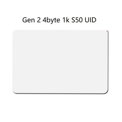 13.56 МГц Uid Изменяемая RFID-карта ISO14443A Блок 0 Сектор записываемый / IC Клон копирования