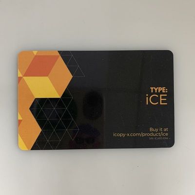 OEM 13.56MHZ UID Изменяемая смарт-карта RFID толщиной 0,8 мм с чипом 4k байт