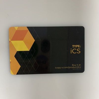 OEM 13.56MHZ UID Изменяемая смарт-карта RFID толщиной 0,8 мм с чипом 4k байт