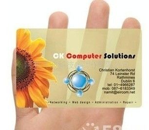 Бесконтактный контроль доступа к безопасности RFID-карта 2 Кбайт с матовой или замороженной поверхностью