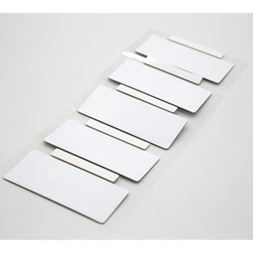 Печатный гибкий на металле UHF RFID этикетки 45.0x8.0 мм UHF RFID металлический тег