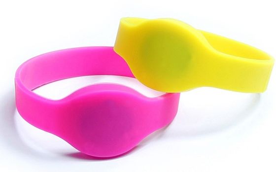 ISO 14443 A 13,56 Mhz RFID браслет Силиконовый PVC RFID-установленный браслет