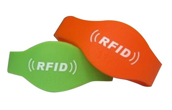 Антиколлизионный силиконовый RFID чип браслет для идентификации личности