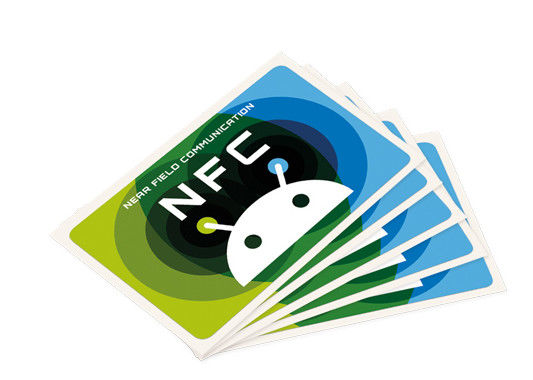 Одноразовые смарт NFC RFID теги 13,56 МГц NFC бумажная карта