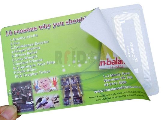 OEM HF RFID бумажная карточка офсетная печать ПВХ RFID билеты 13.5Mhz-14.5Mhz