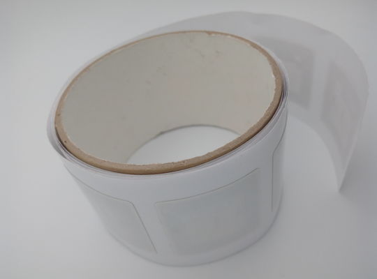 45x45 мм покрытая бумага HF RFID наклейка теги ISO14443A протокол RFID Label Roll