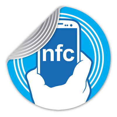 ПЭТ-материал RFID NFC Forum Tag TYPE 2 Электронный NFC-тикет частота 13.56MHZ