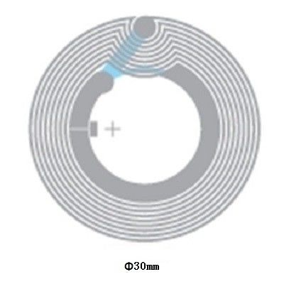0.07 мм толстая бумага NFC наклейка с чипом перезаписываемые теги NFC высокая частота 13,56 МГц