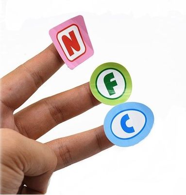 OEM печатаемая бумага программируемая NFC тег наклейка наклейка ISO14443A для телефона