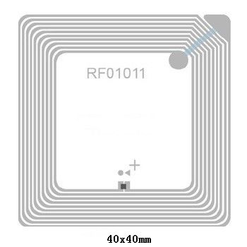 D25mm Сухой или влажный HF RFID Inlay Tag 13.56MHz ISO 14443A Classic ((R) 1K