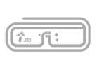 AZ-5 ((J33) 13.56MHz Мокрый UHF RFID Inlay Tag Наклейка Inlay 20CM Дистанция чтения