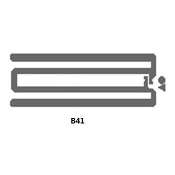 860 - 960 МГц Сухое / влажное UHF RFID инкрустация 0,2-0,8 мм толщиной с Impinji Monza 4 чипом