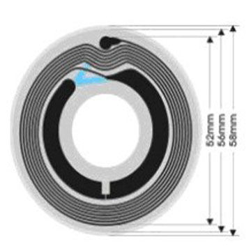 13.56 МГц частота HF RFID Smart Tags Круглое множественное обнаружение Соответствие SLI