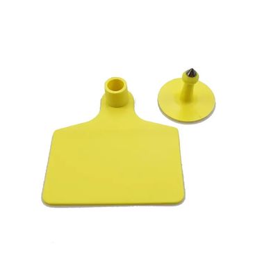 70x80mm 104x74mm UHF RFID ушные метки для животных