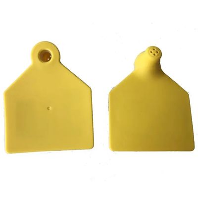70x80mm 104x74mm UHF RFID ушные метки для животных