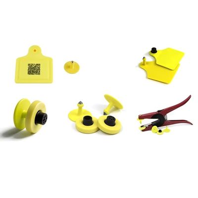 Программирование TPU RFID ушной метки для животных для легкого отслеживания коров Козы Коров Овцы